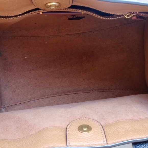 COACH COLOR BLOCK 30 TOTE WITH SATIN DUSTBAG - Picture 9 of 16